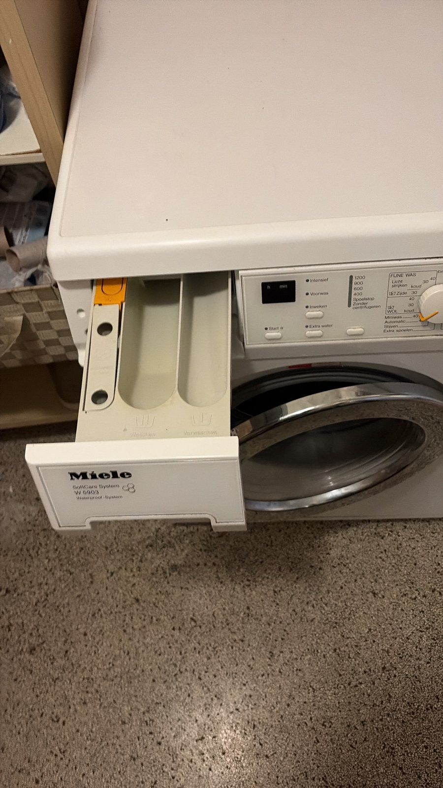 Een tweedehands wasmachine in goede staat een miele W5903, Witgoed en Apparatuur, Wasmachines, Ophalen of Verzenden, Zo goed als nieuw