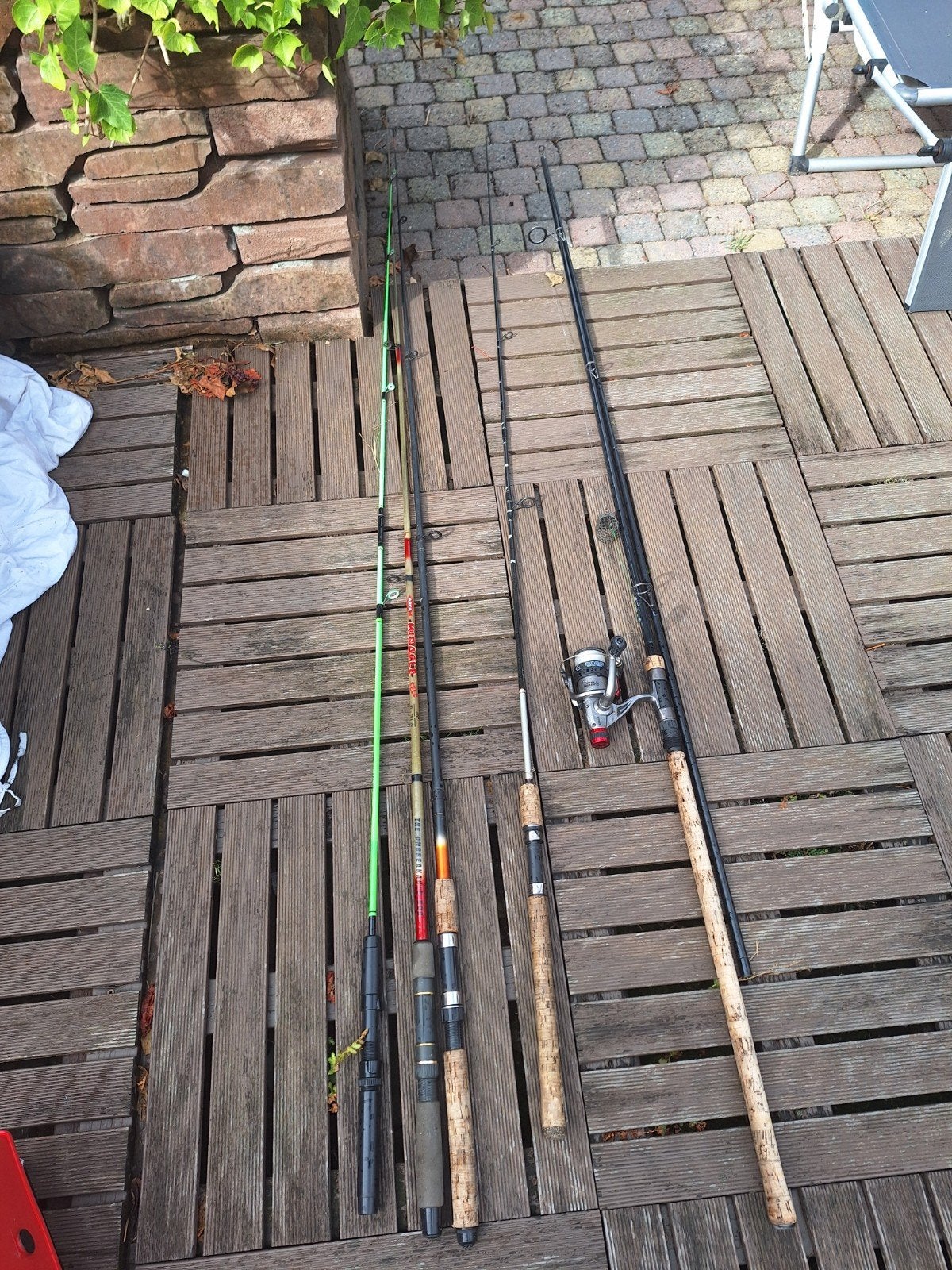 Diverse vishengels: Arca Atomic, Foxy, Daiwa, Miracle Tele, Ophalen of Verzenden