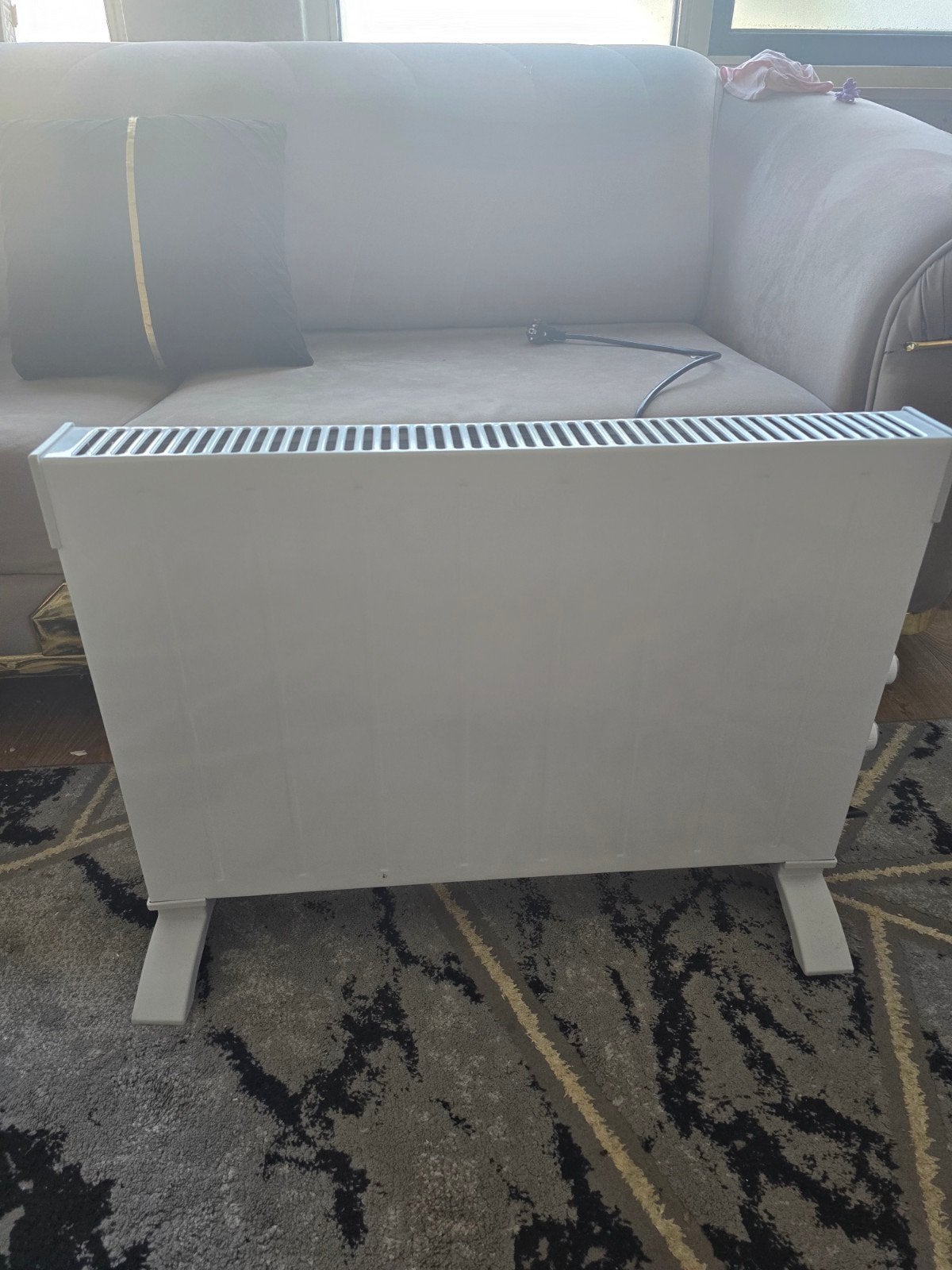 KUMTEL Elektrische Kachel - Compact en Efficiënt, Doe-het-zelf en Verbouw, Verwarming en Radiatoren, Gebruikt, Kachel, Ophalen of Verzenden