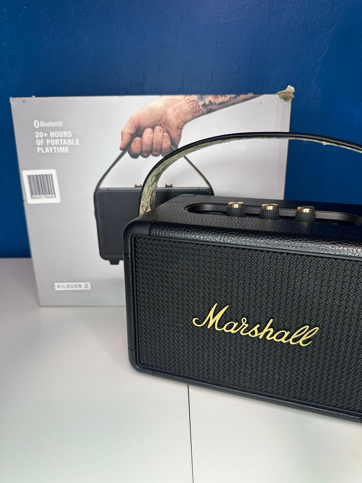 Marshall Kilburn II, Audio, Tv en Foto, Luidsprekers, Bluetooth, Ophalen of Verzenden, Zo goed als nieuw, Draagbare speaker