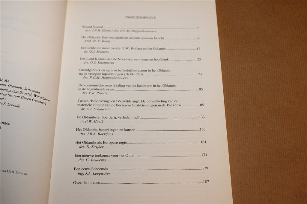 Het Oldambt — Nieuwe visies op geschiedenis en actuele probl, Boeken, Ophalen of Verzenden, Gelezen