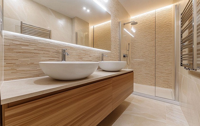 Moderne Badkamer Renovatie, Ophalen of Verzenden, Zo goed als nieuw
