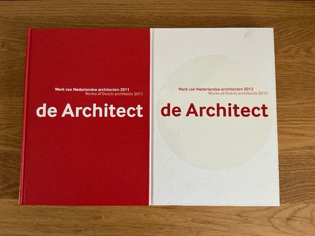 De architect - Werk van Nederlandse architecten (2stuks), Ophalen of Verzenden, Gelezen, Architectuur algemeen