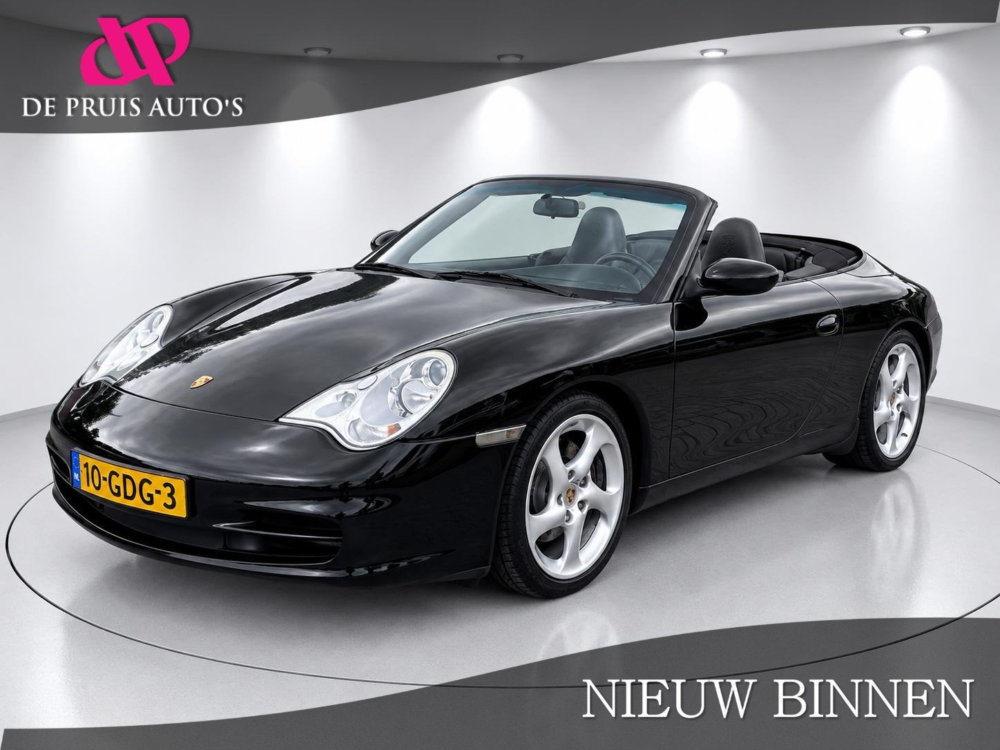 Porsche 911 Cabrio 3.6 Carrera Elk. Kap Xenon Hardtop 3e Eig, Auto's, Keurmerk '100% Onderhouden', Dealer onderhouden, Achterwielaandrijving