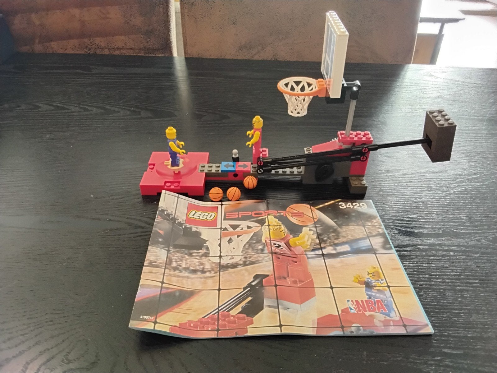 Lego Sports, 3429, Basketball Ultimate Defense, 2003, Compleet, Gebruikt, Overige thema's, Lego