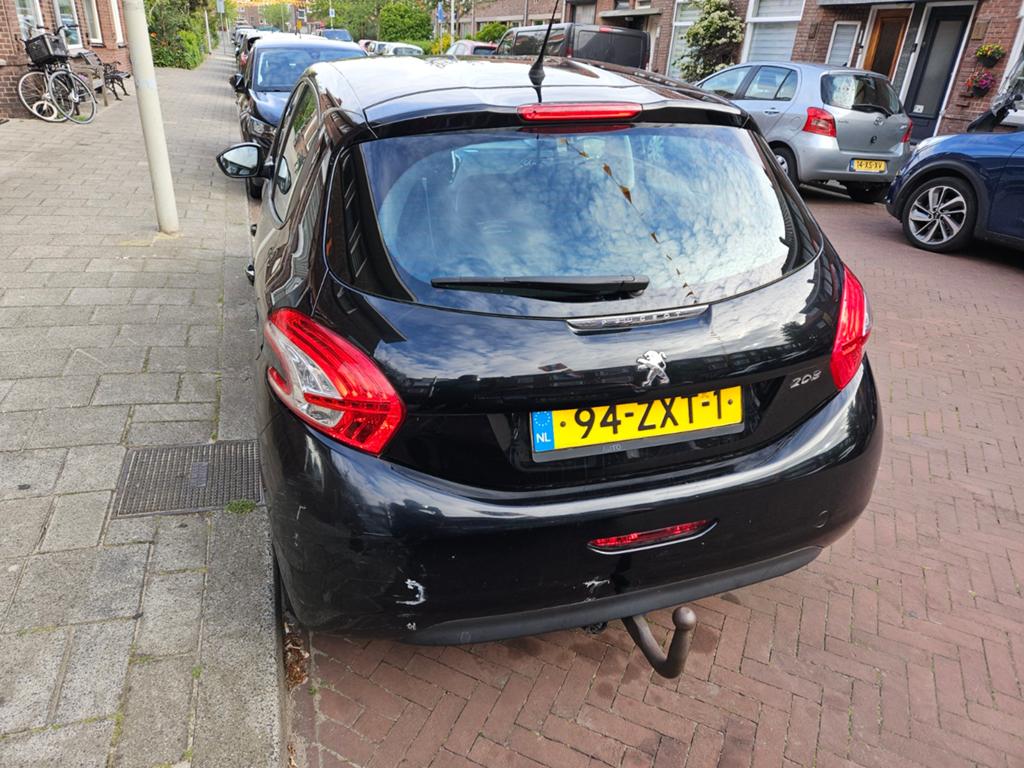 Peugeot 208 1.2 VTI 60KW/82PK 5-D 2013 Zwart, Ophalen of Verzenden, Peugeot