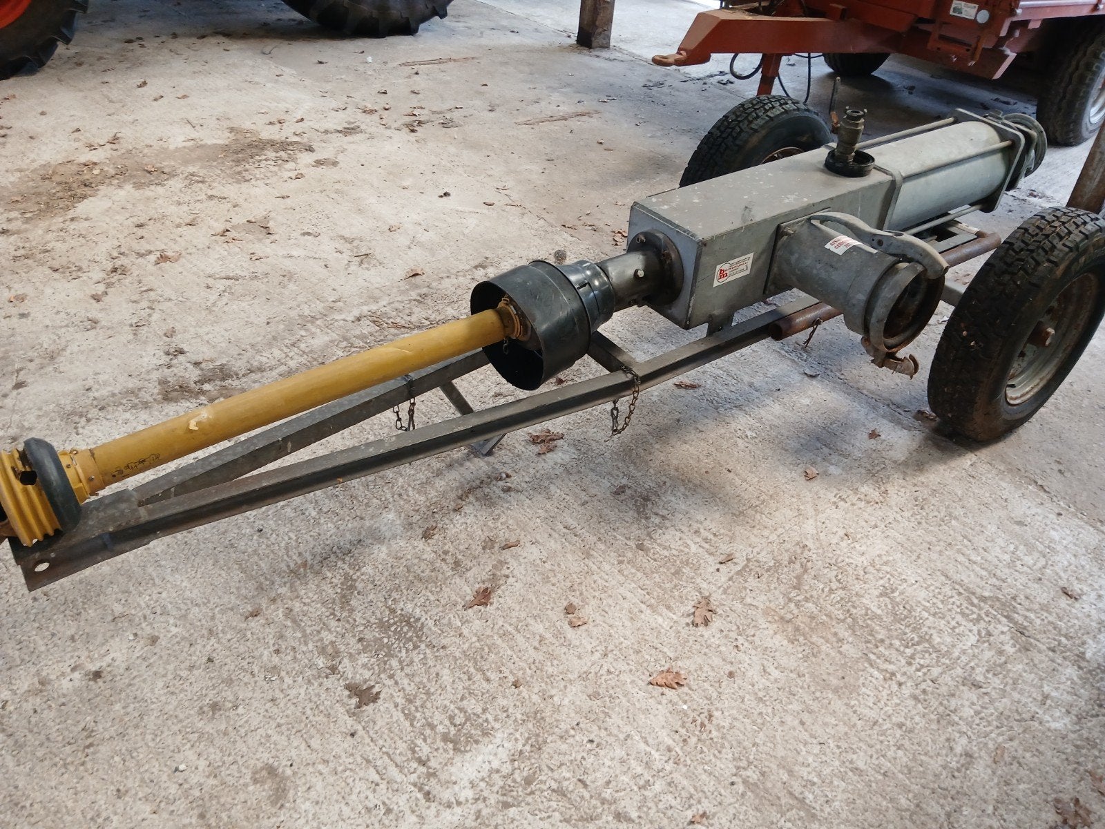 Alfa Laval Agri BSA HD 150/110 GLD mestpomp, Ophalen, Akkerbouw, Transport