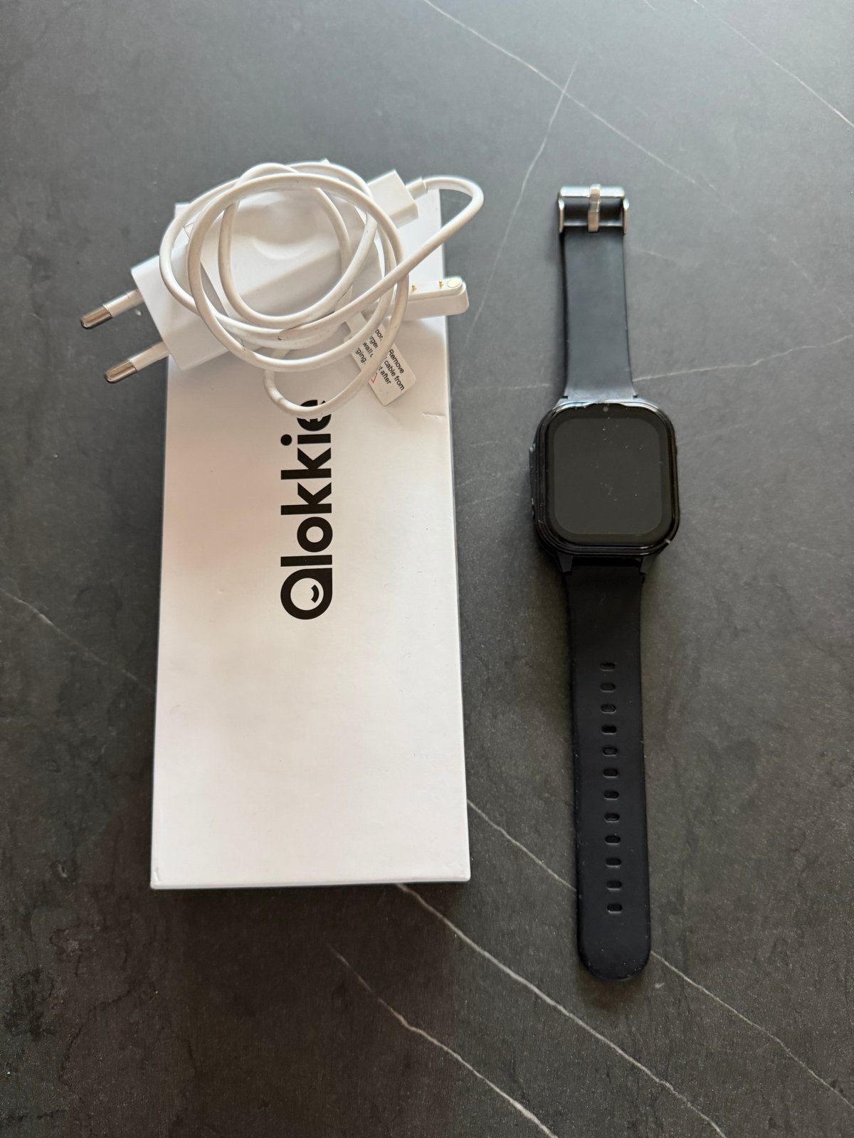Qlokkie G4C Kinder Smartwatch met GPS, Bellen en Berichten, Sieraden, Tassen en Uiterlijk, Ophalen of Verzenden, Zo goed als nieuw