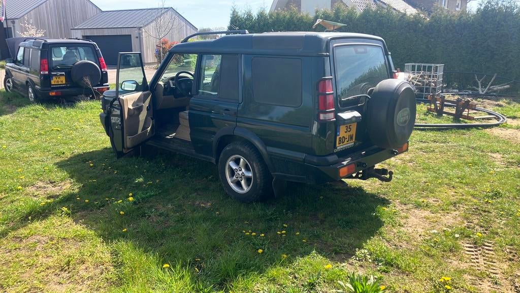 Land Rover Discovery II 2.5 TD5 SLS grijs kenteken, Auto's, Automaat, Beige, 2495 cc, Origineel Nederlands