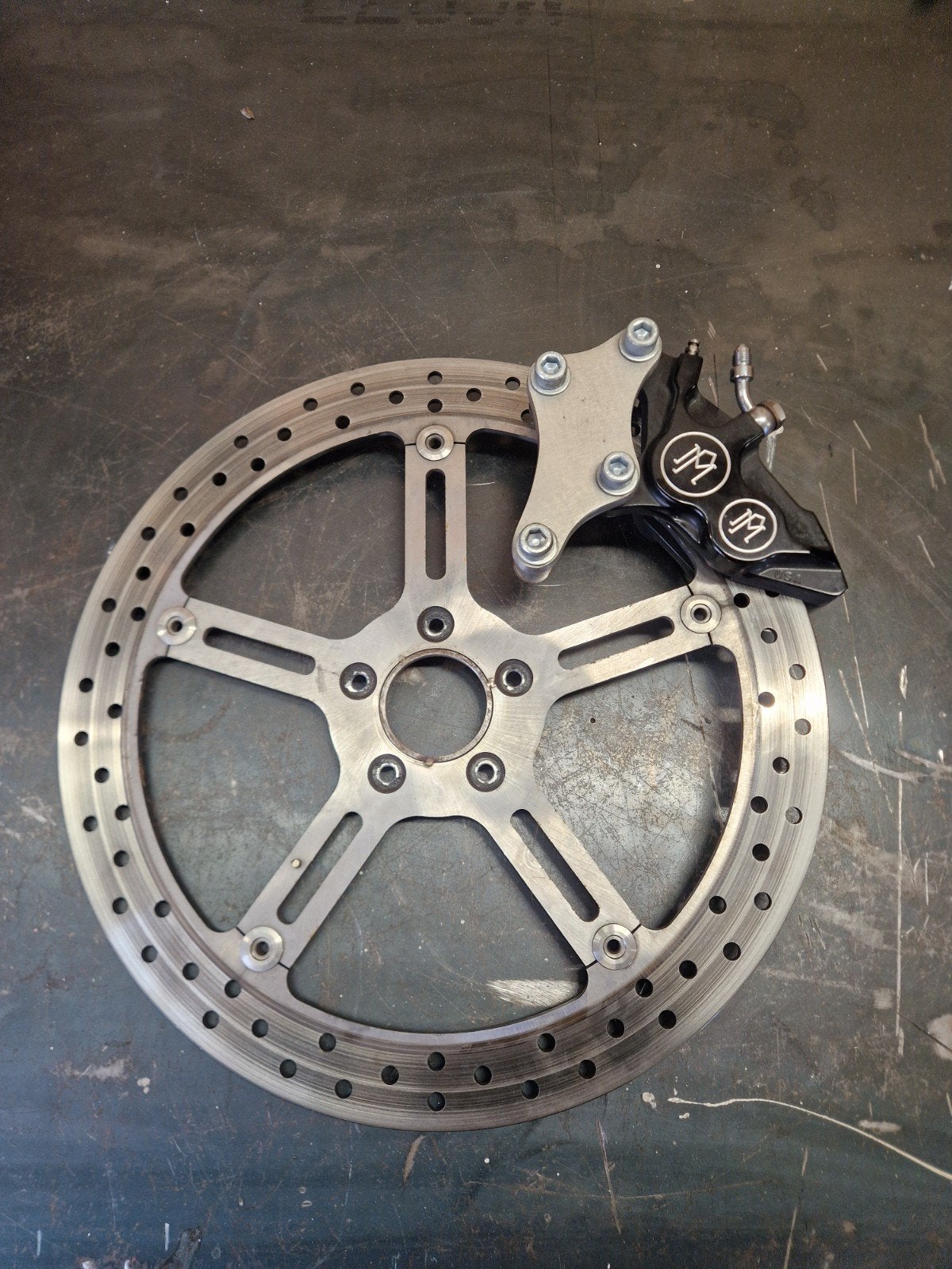 Arlen ness + Perfomance Machine rem set up voor 39mm vork, Ophalen of Verzenden, Gebruikt