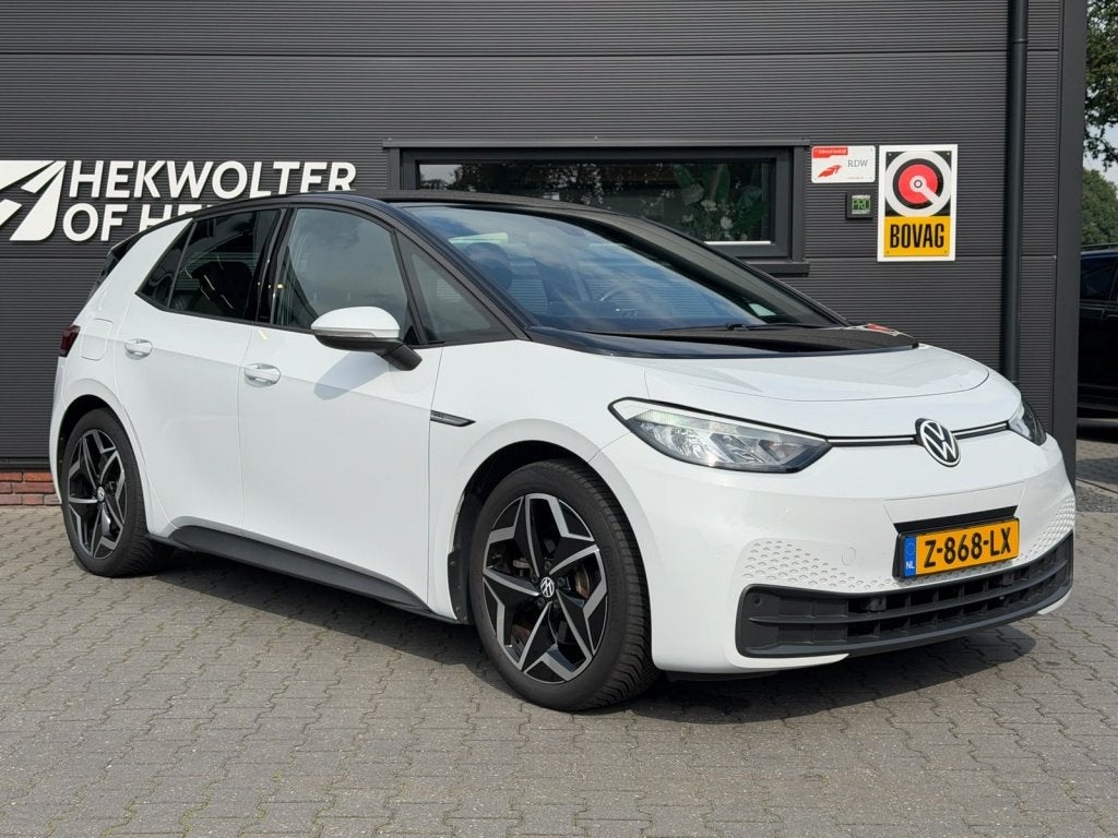 Volkswagen ID.3 Pro 58 kWh 204 PK | Trekhaak | ACC | Carplay, Auto's, Automaat, 0 cilinders, Gebruikt, Wit