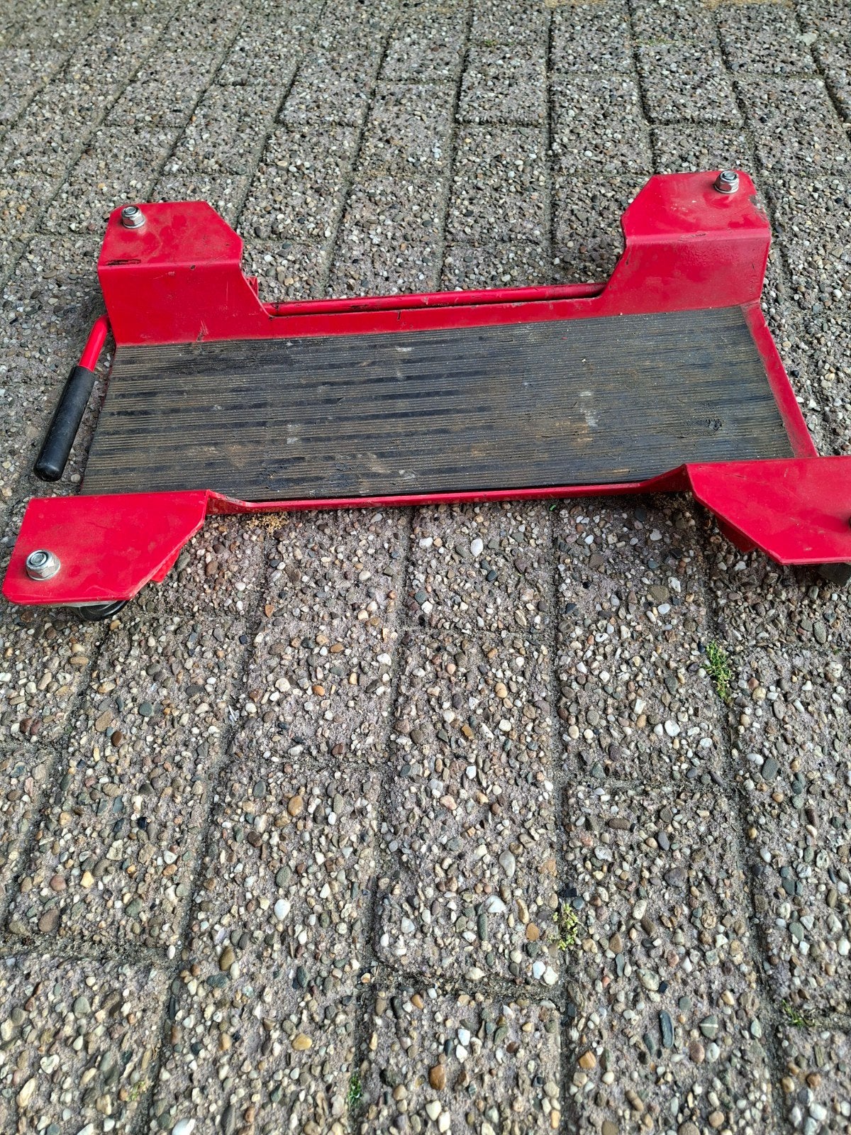 Motor/brommer rijplaatje - Verrijdbaar onderstel, Ophalen, Gebruikt