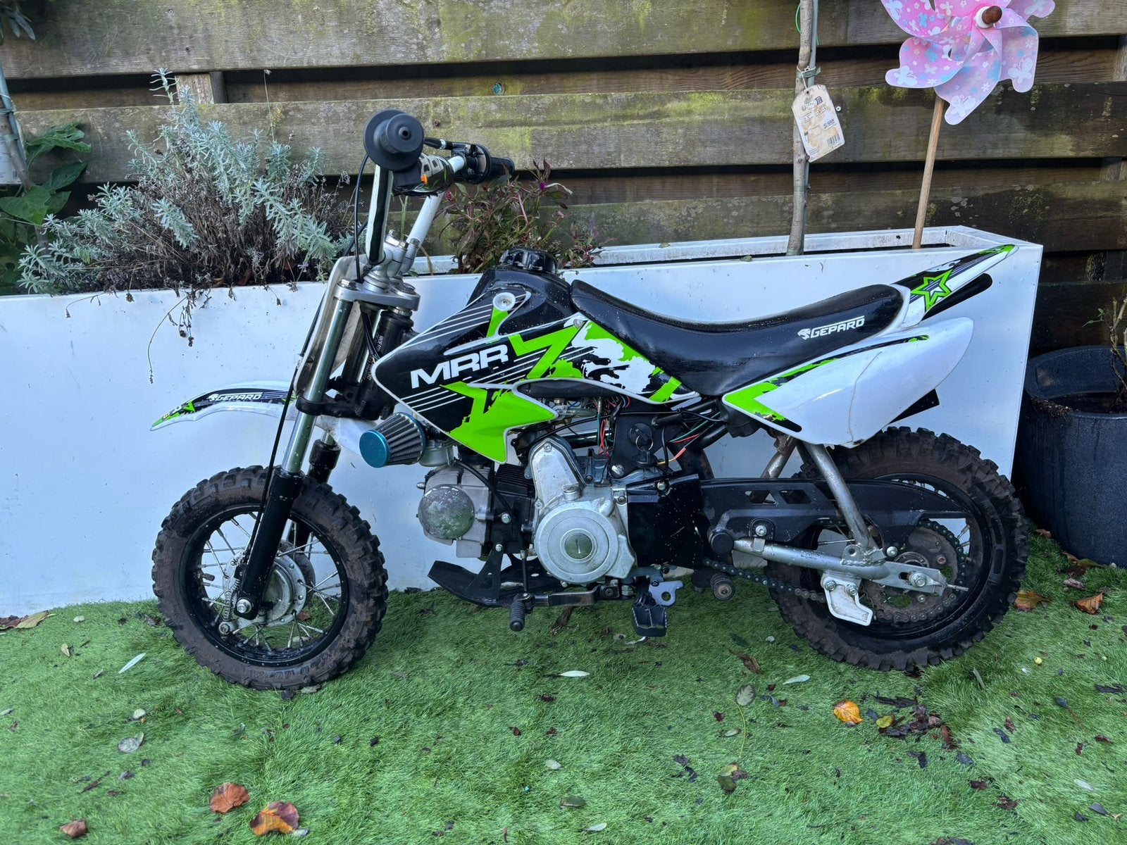 Pitbike 125cc, Fietsen en Brommers, Ophalen, Zo goed als nieuw, Pitbike