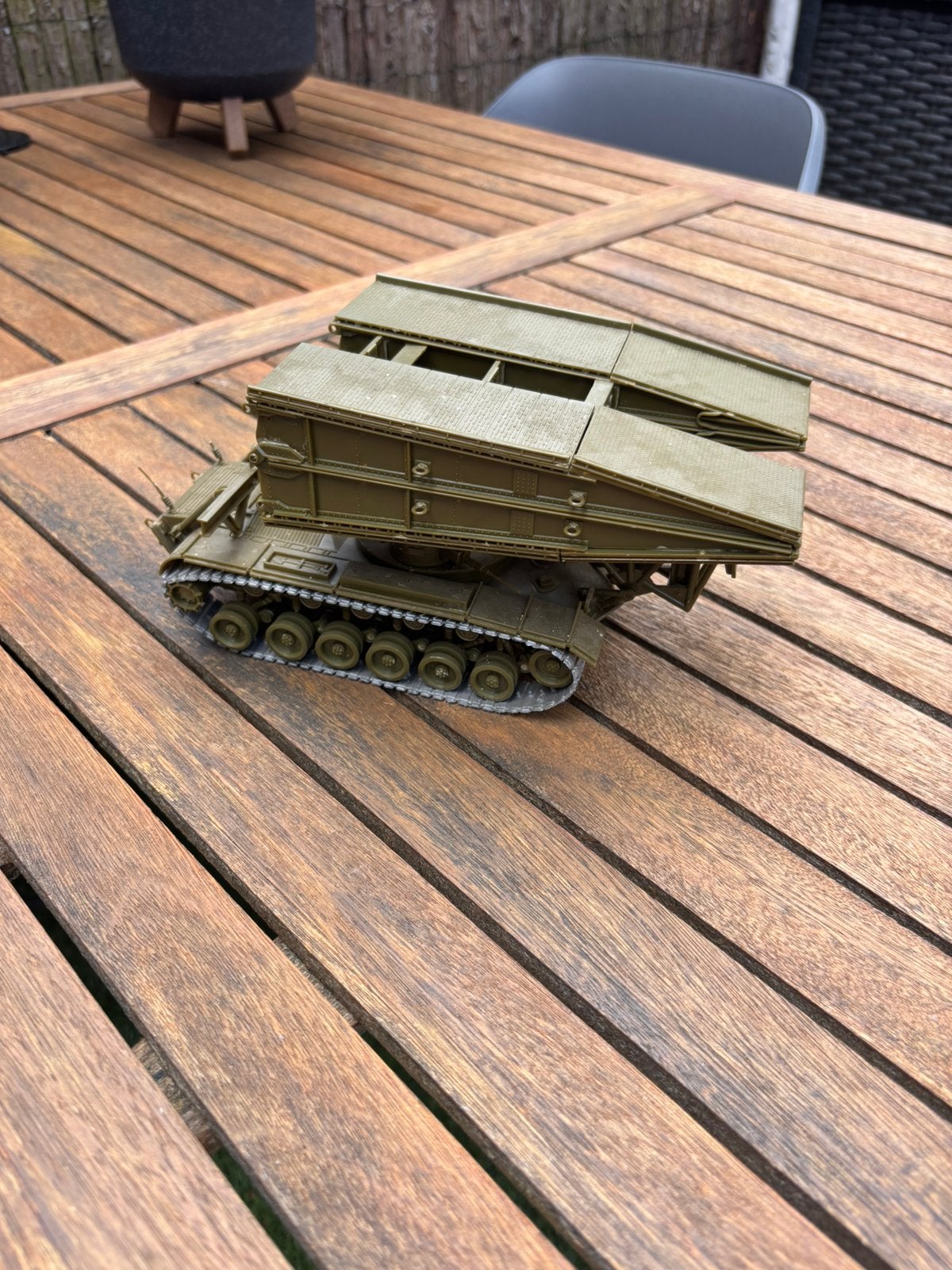 Brugleggende Tank ww2 1/35, Overige merken, Tank, 1:32 tot 1:50, Ophalen of Verzenden