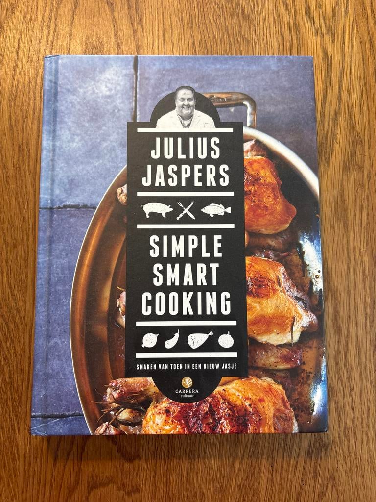 Julius Jaspers Simple Smart Cooking kookboek, Ophalen of Verzenden, Gelezen, Hoofdgerechten