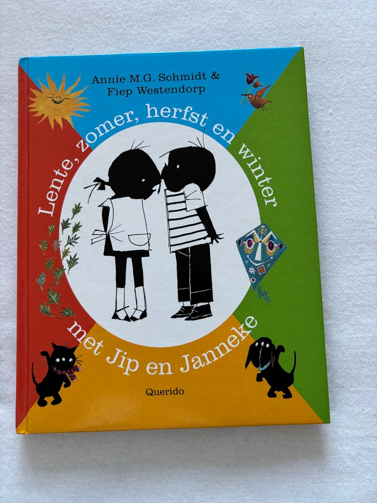 ZGAN Lente, zomer, herfst en winter met Jip en Janneke, Boeken, Ophalen of Verzenden, Zo goed als nieuw, 2 tot 3 jaar