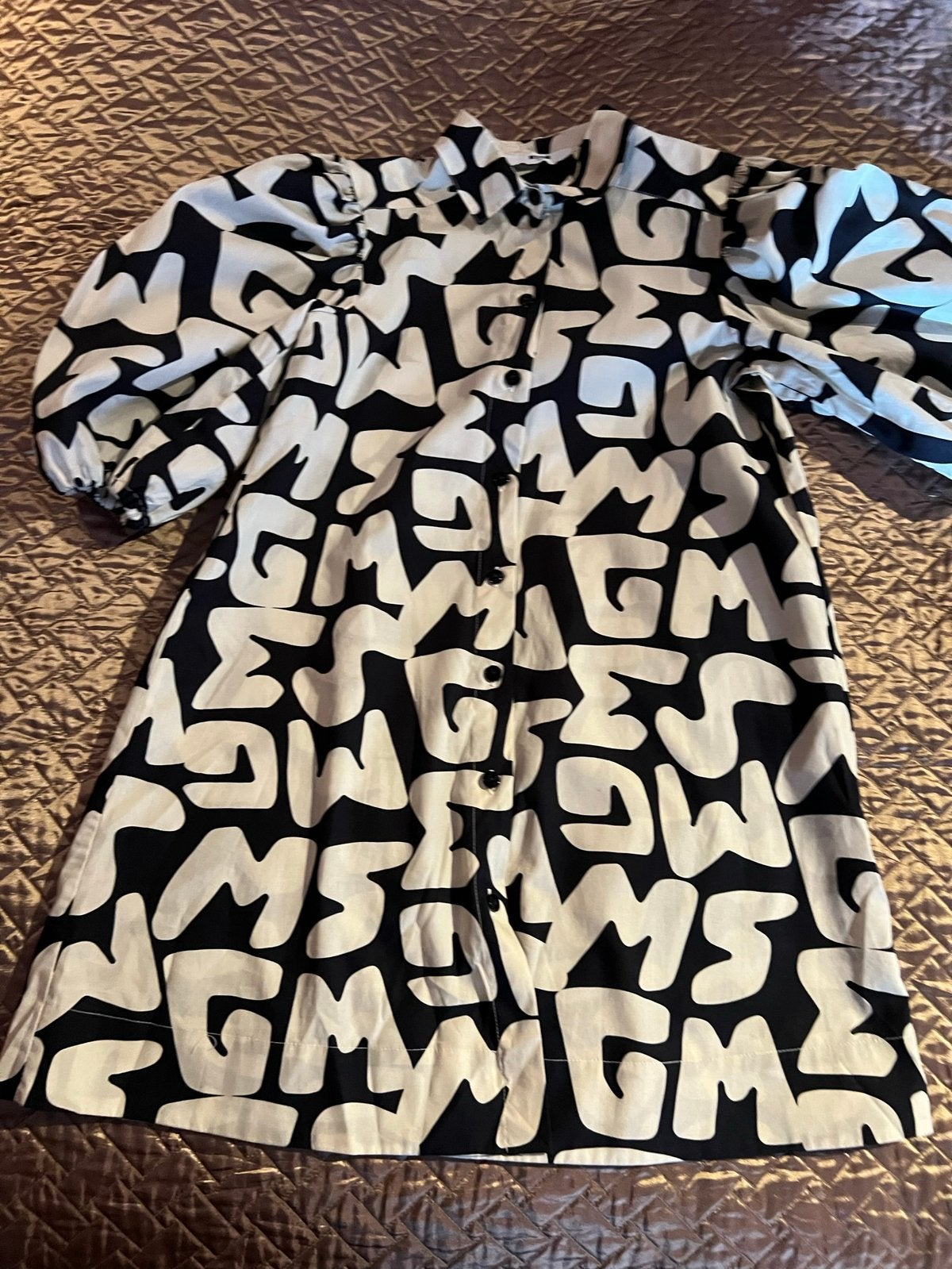 MSGM jurk maat 140 origineel ZGAN, Meisje, Ophalen of Verzenden, Zo goed als nieuw, Jurk of Rok