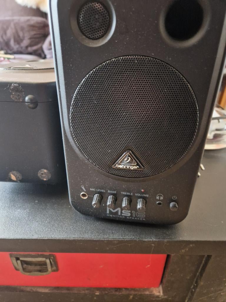Set speakers. Ms 16, Audio, Tv en Foto, Luidsprekers, Ophalen of Verzenden, 120 watt of meer, Front, Rear of Stereo speakers, Overige merken