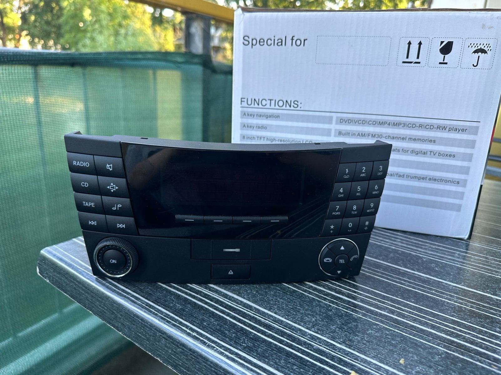 Mercedes-Benz Auto Radio Navigatie Systeem CK1211, Ophalen, Gebruikt