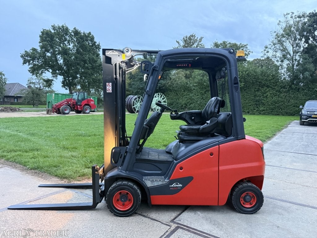 Linde H20D triplex mast freelift Sideshift 6000uur topstaat, Info@vanbeurdenheftrucks.nl, Linde, Diesel, Heftruck