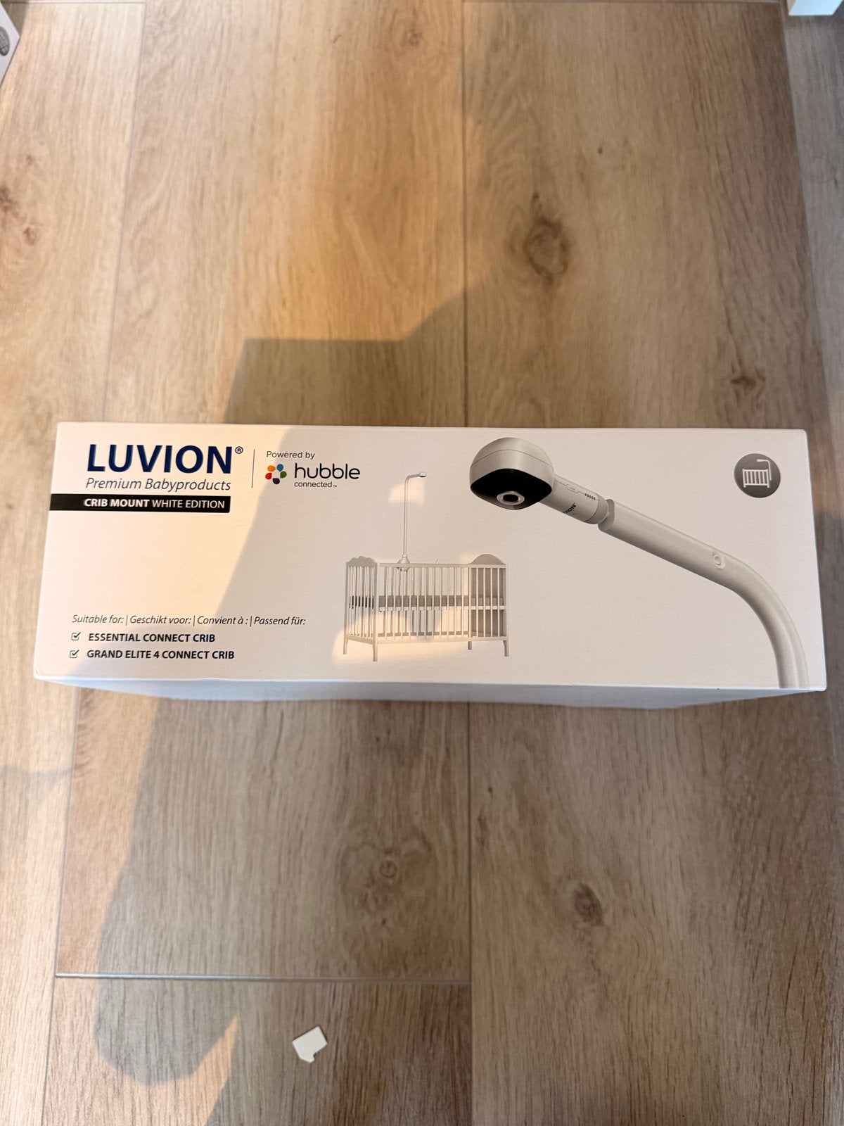 Luvion Crib Mount White Edition - Wiegbevestiging, Ophalen, Nieuw, 250 meter of meer, Camera