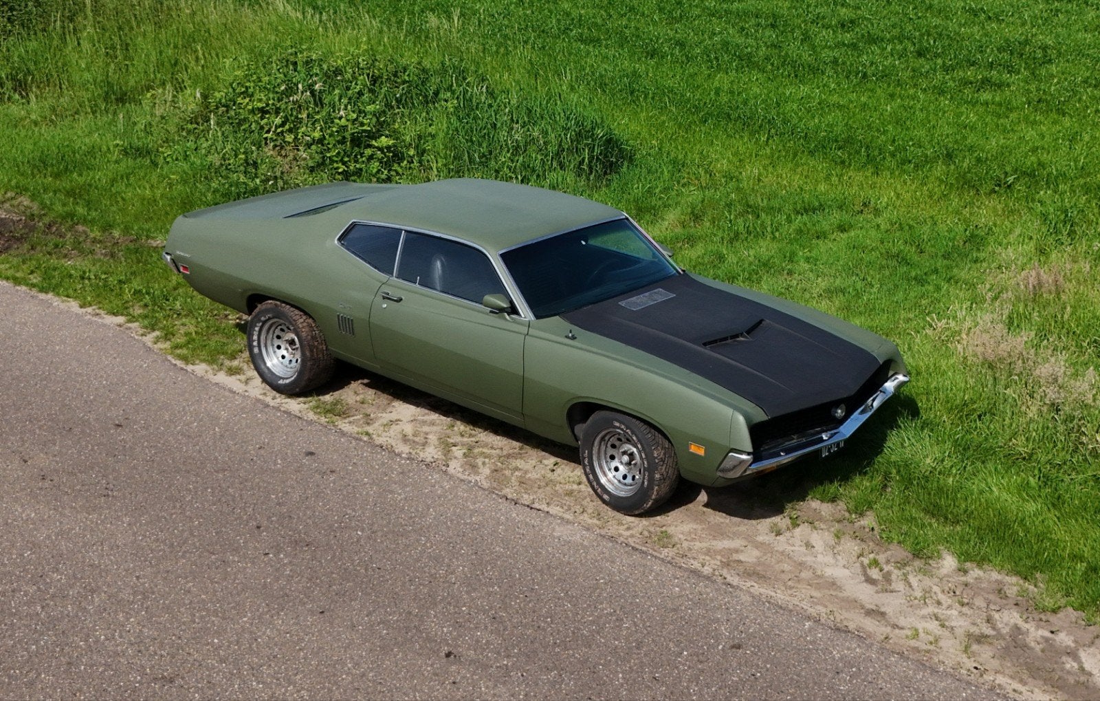 Ford torino 1970 gt, Automaat, Achterwielaandrijving, 7030 cc, 4 stoelen
