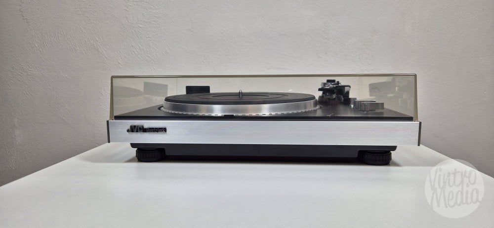 JVC QL-A2 Platenspeler | Direct-Drive | Quartz Lock, Ophalen of Verzenden, Refurbished, Platenspeler, Overige merken