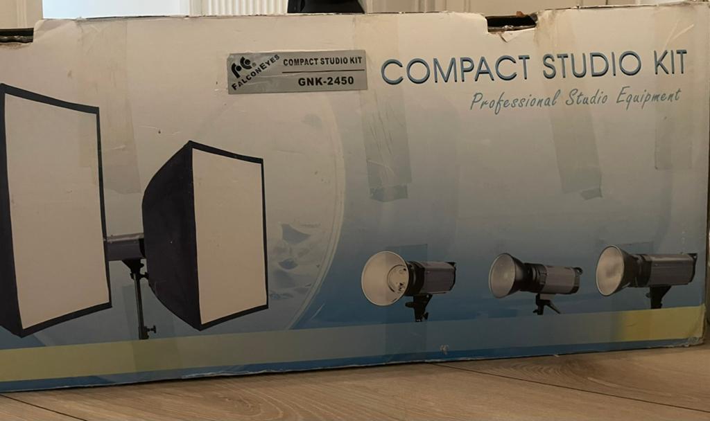 Falcon Eyes GNK-2450 Compact Studio Kit, Ophalen of Verzenden, Zo goed als nieuw