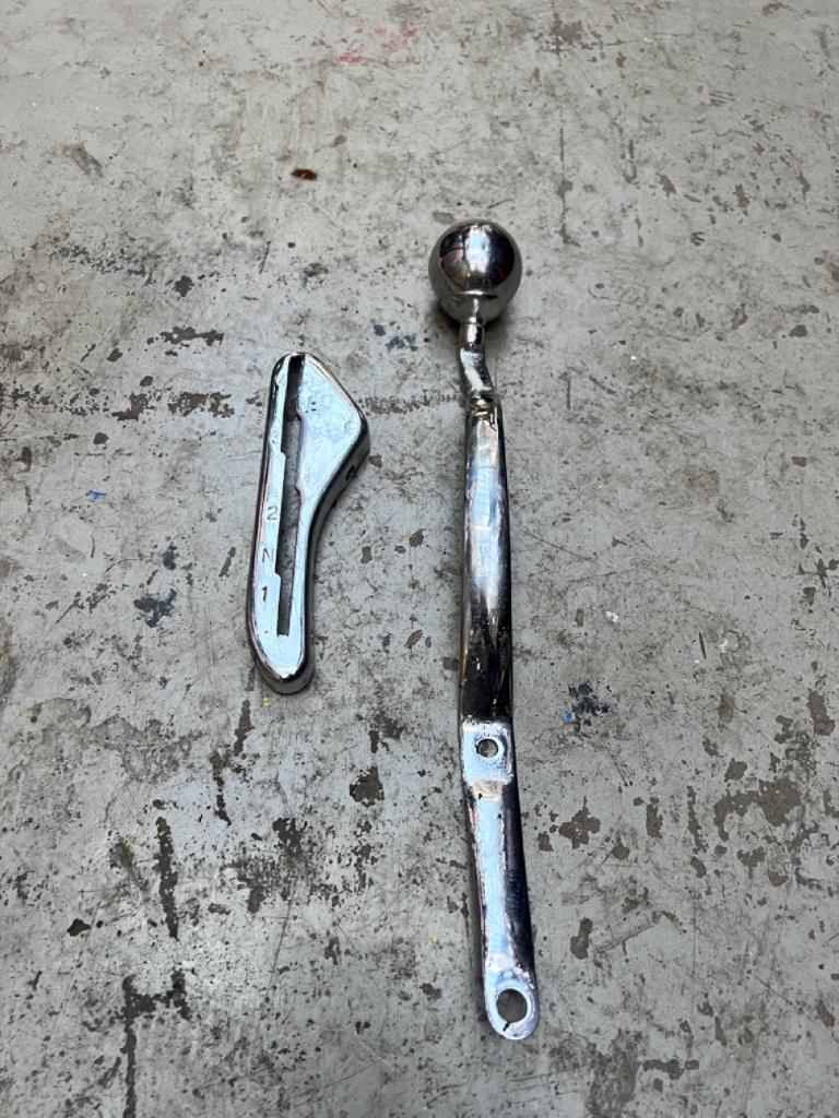 Harley Davidson Tank Shifter Gate 1947-65 en AMF SS350 Tank, Motoren, Ophalen of Verzenden, Gebruikt