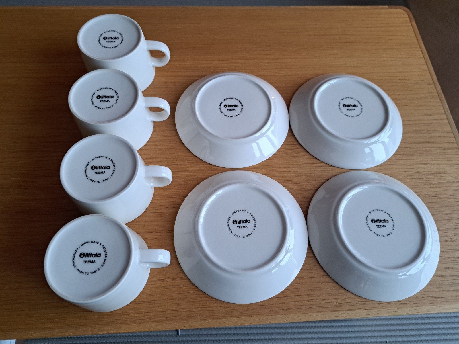 Iittala Teema design kop en schotels, 4 stuks, Arabia, Arabia, Ophalen of Verzenden, Zo goed als nieuw, Modern