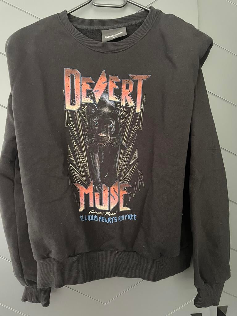 Colourful Rebel sweatshirt, Ophalen of Verzenden, Zo goed als nieuw, Maat 42/44 (L), Zwart