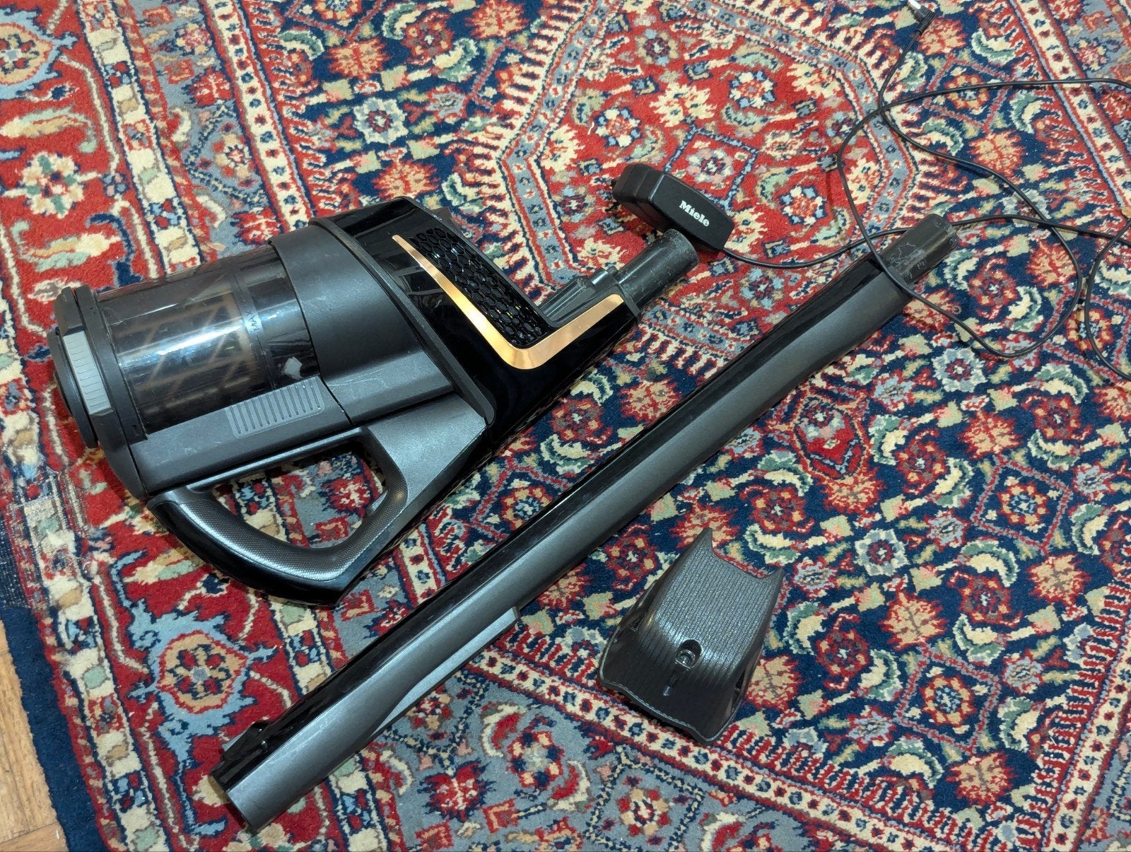 Miele steelstofzuiger of accu Triflex HX2, Gebruikt, Ophalen of Verzenden, Miele, Draadloos