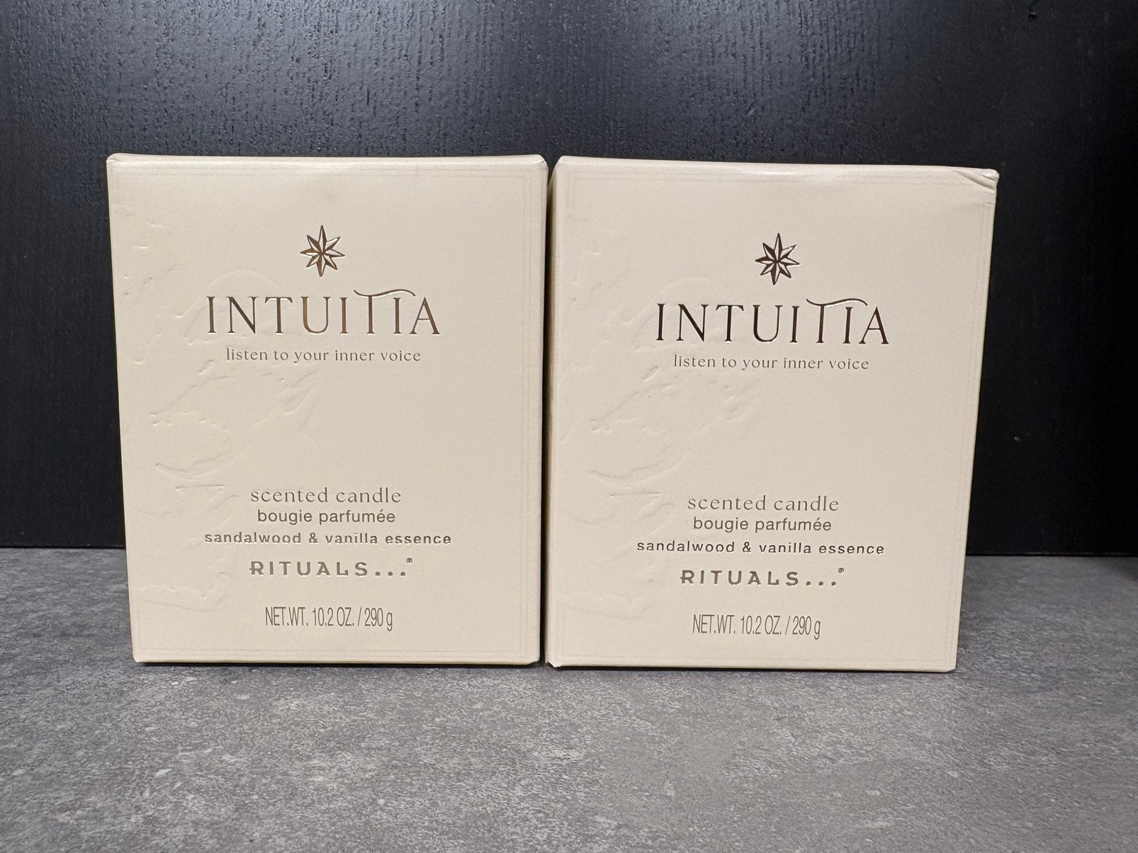 Rituals of Intuitia kaars 290g, Huis en Inrichting, Woonaccessoires | Kandelaars en Kaarsen, Ophalen of Verzenden, Nieuw, Overige materialen