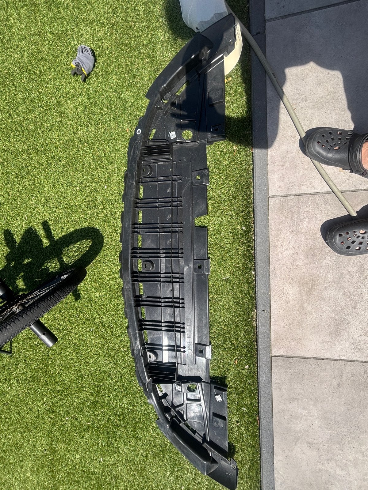Motorbeschermplaat Mercedes CLA 2020 (A1188852703), Ophalen, Gebruikt, Mercedes-Benz