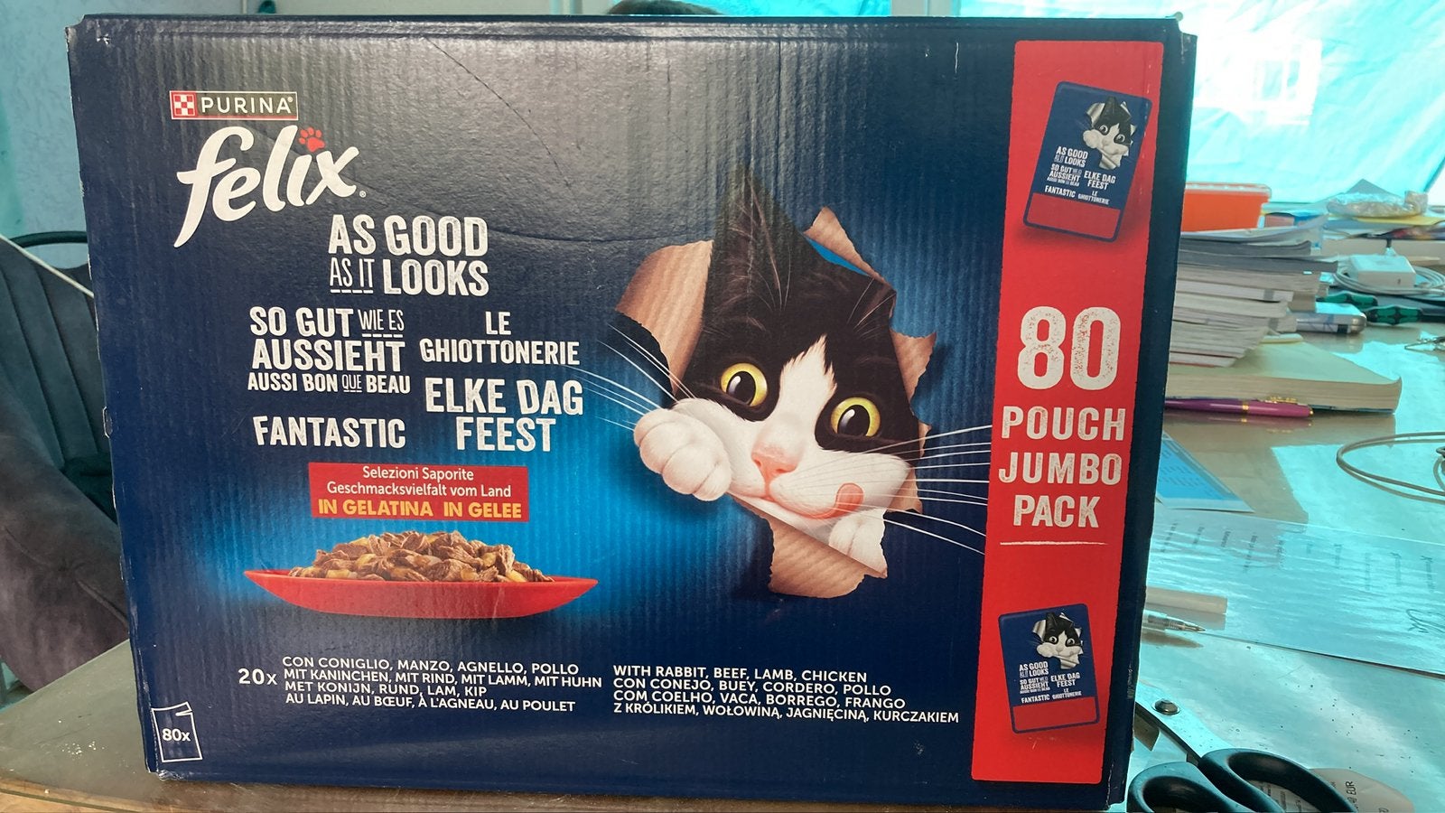 Felix natvoer 80 zakjes, Ophalen, Kat