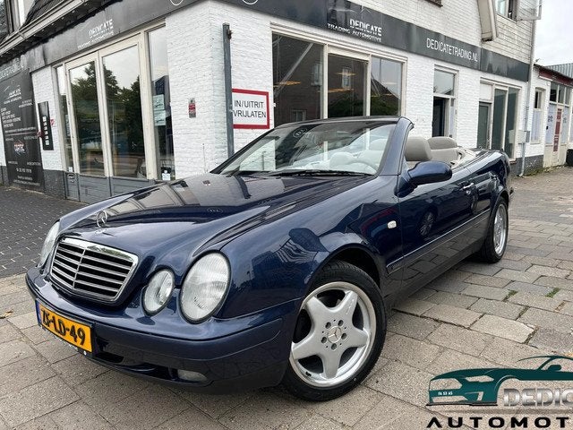 Mercedes-Benz CLK230 K. Cabrio Elegance *NW APK* (bj 1999), Auto's, Oldtimers, Automaat, Achterwielaandrijving, Stoelverwarming