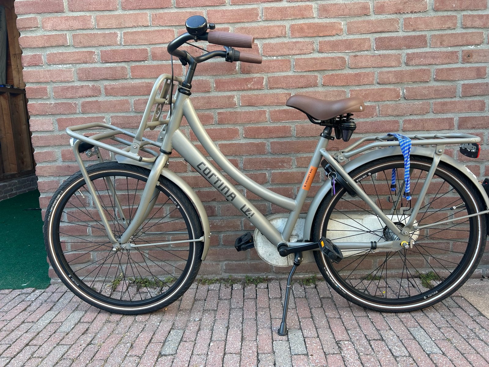 Cortina U4 Transportfiets meisjes 24 inch - Gebruikt, Terugtraprem, Gebruikt, Versnellingen, 50 tot 53 cm