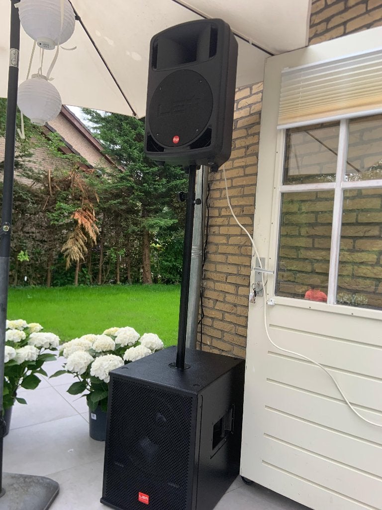 LEM geluidset, mooiste van NL! D400 top + T5SA sub +hoezen, Audio, Tv en Foto, Stereo speakers, Zo goed als nieuw, Ophalen, 150 watt of meer