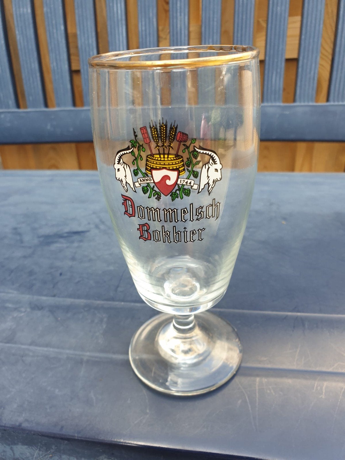 Bierglas grolls bokbier alleen ophalen, Ophalen of Verzenden, Zo goed als nieuw, Glas of Glazen, Overige merken