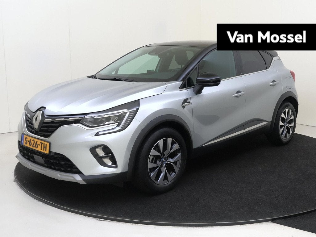 Renault Captur 1.6 E-Tech Plug-in Hybrid 160 PK Intens | App, Stof, Gebruikt, 4 cilinders, Parkeersensor