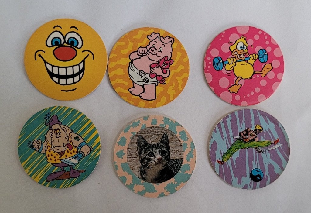Allerlei, collector caps, Pokémon munten, Bartjes, Fristi, Verzamelen, Flippo's, Ophalen of Verzenden, Spiek, Losse flippo's