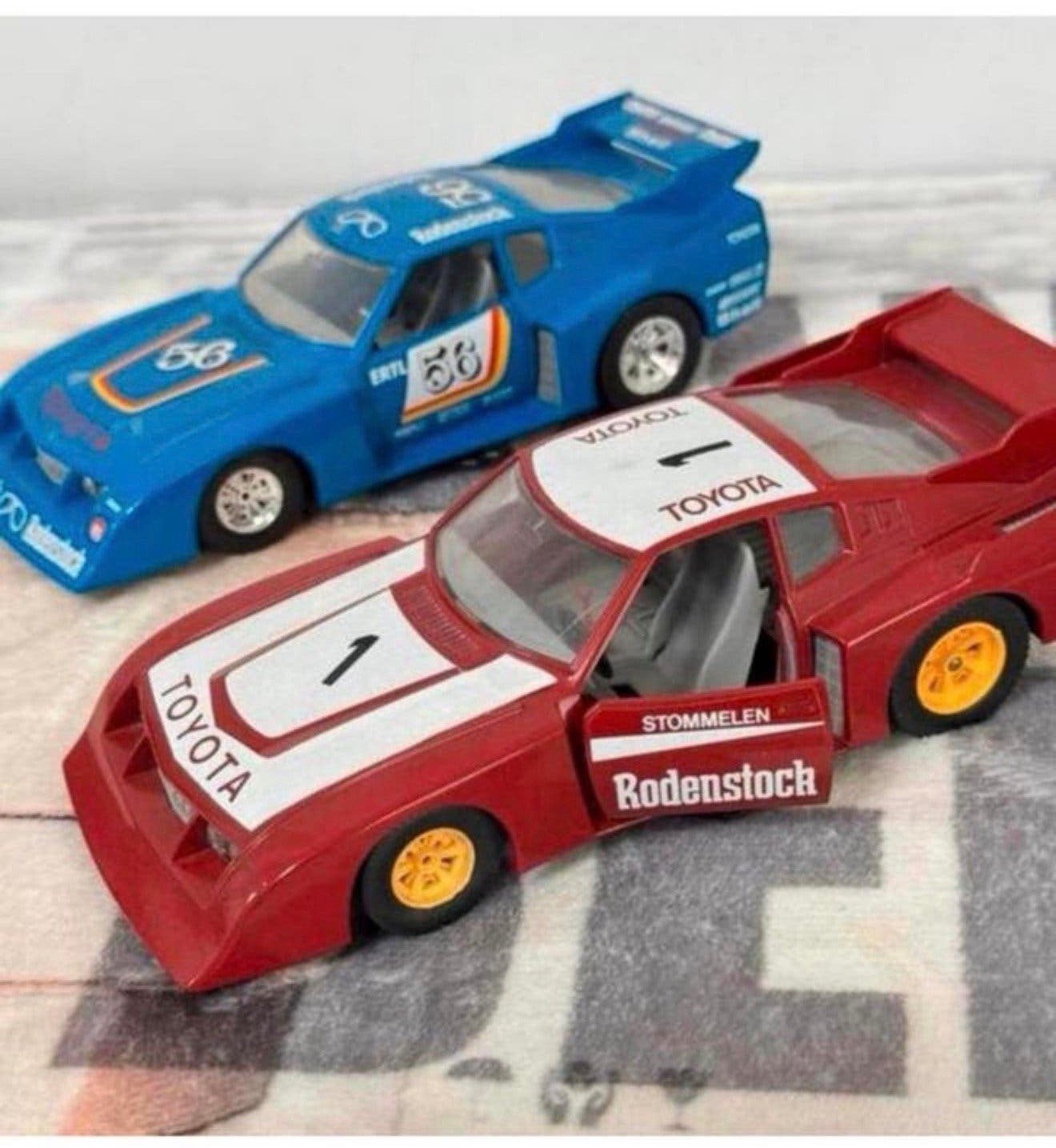 2X 1:24 Bburago Toyota Celica Liftback Gr 5 Rodenstock 1978, Hobby en Vrije tijd, P, Auto, P, P