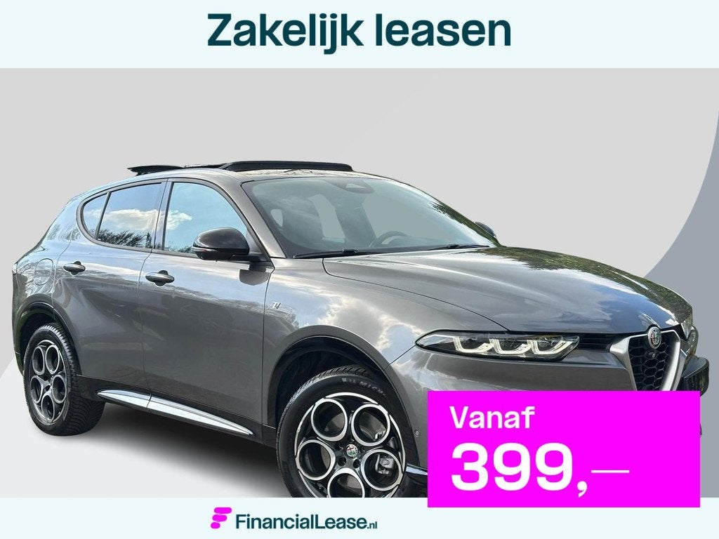 Alfa Romeo Tonale 1.3T PHEV Ti 280 PK | AWD | 360 graden cam, Automaat, Stof, Euro 6, 4 cilinders