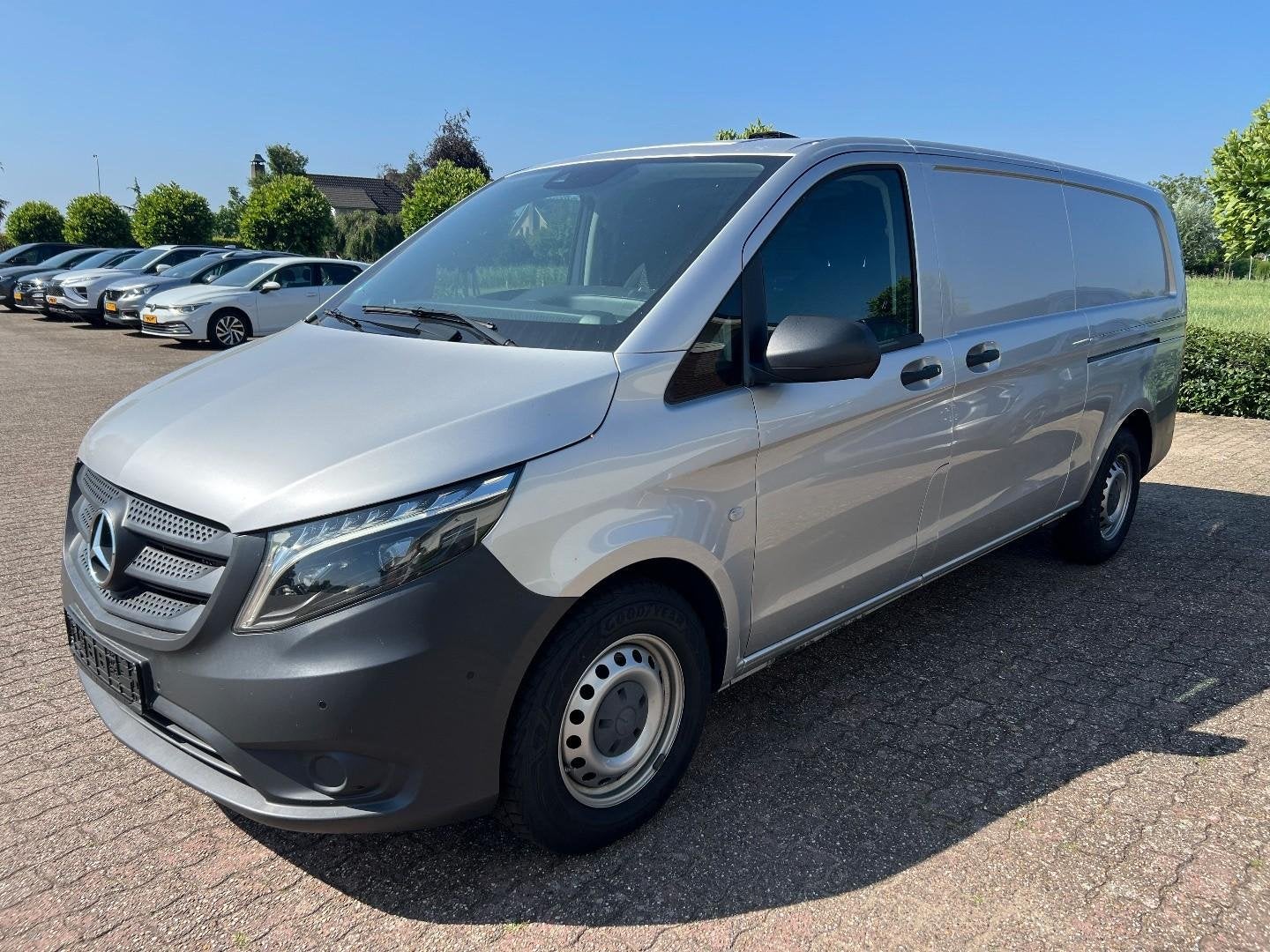 Mercedes-Benz Vito 116 CDI L3 | 2x schuifdeur | LED | 9G tro, Auto's, Automaat, Dealer onderhouden, Stof, Gebruikt