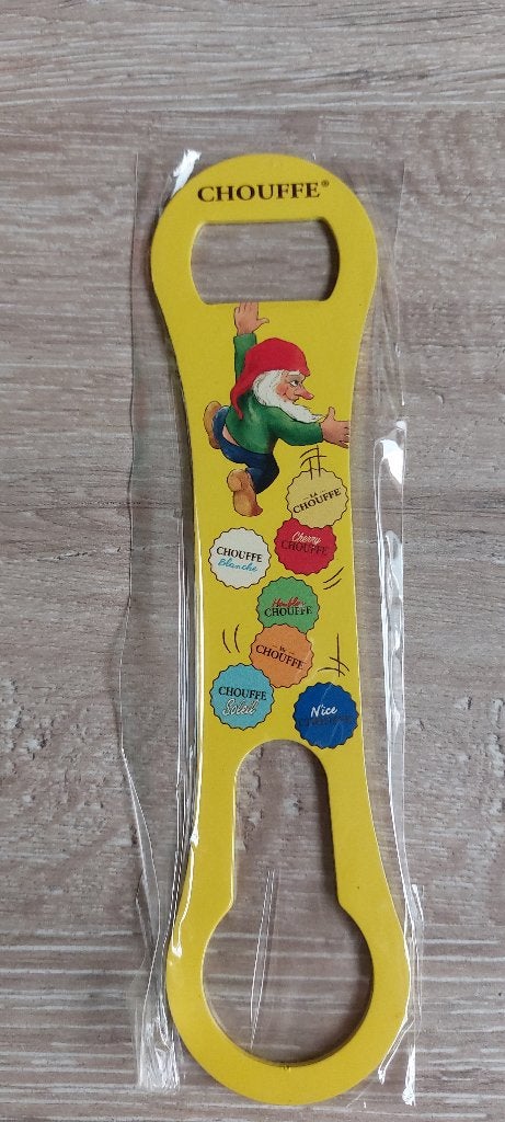 Nieuwe bieropener Chouffe, Ophalen of Verzenden, Nieuw, Flesopener, Overige merken
