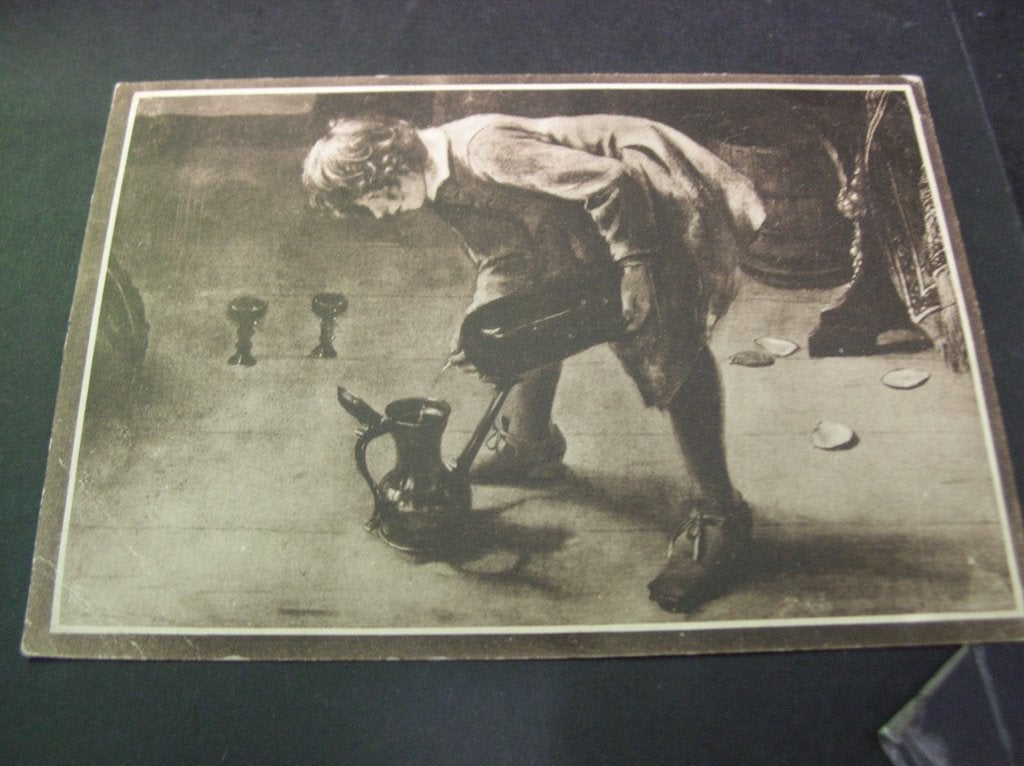 Voor het Kind ansichtkaart 1926 Soo gewonnen zoo verteert, Verzamelen, Ansichtkaarten | Themakaarten, Verzenden, 1920 tot 1940