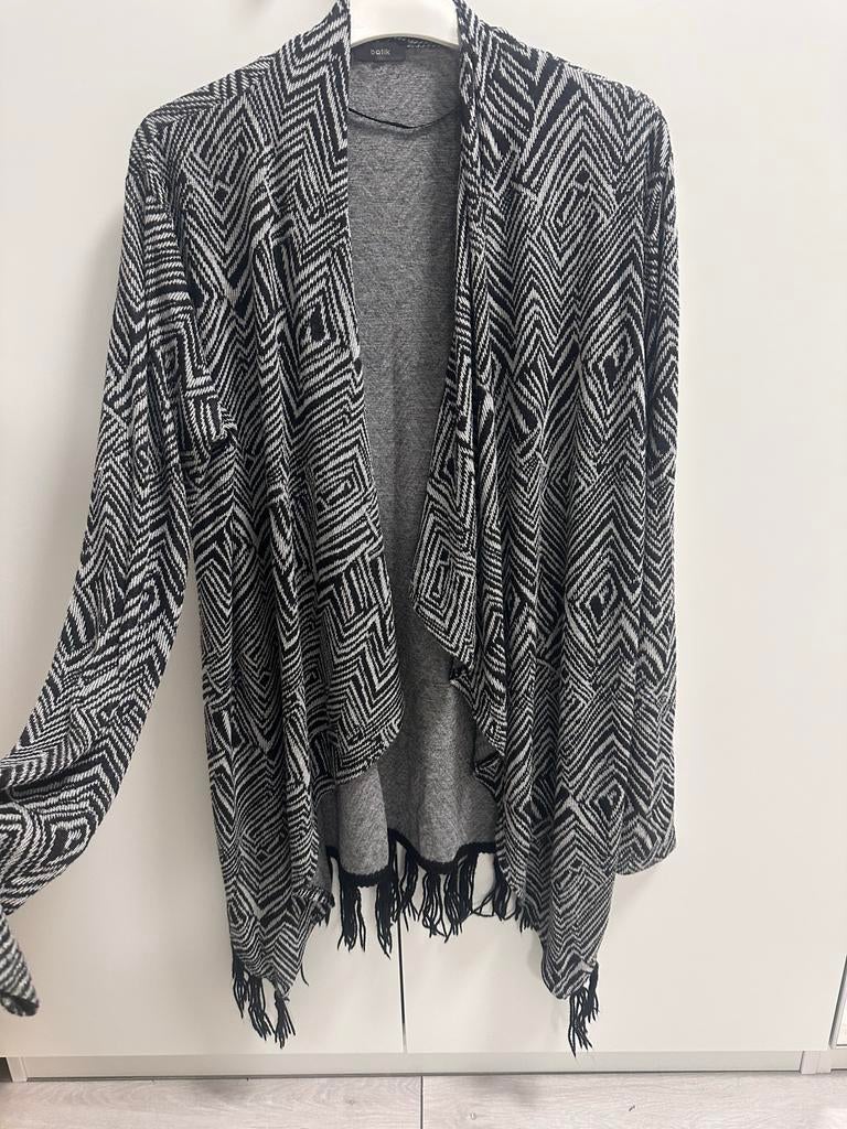 Batik vest maat S, Ophalen of Verzenden, Zo goed als nieuw, Maat 36 (S), Zwart