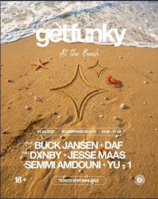 Get Funky Festival 2026 - Ticket -  ZATERDAG 1 Augustus, Tickets en Kaartjes, Eén persoon