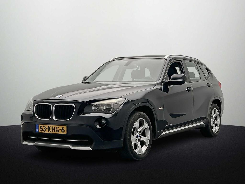 BMW X1 xDrive20d Executive 2009 | 53-KHG-6, Auto's, Euro 5, 4 cilinders, 2000 kg, Zwart