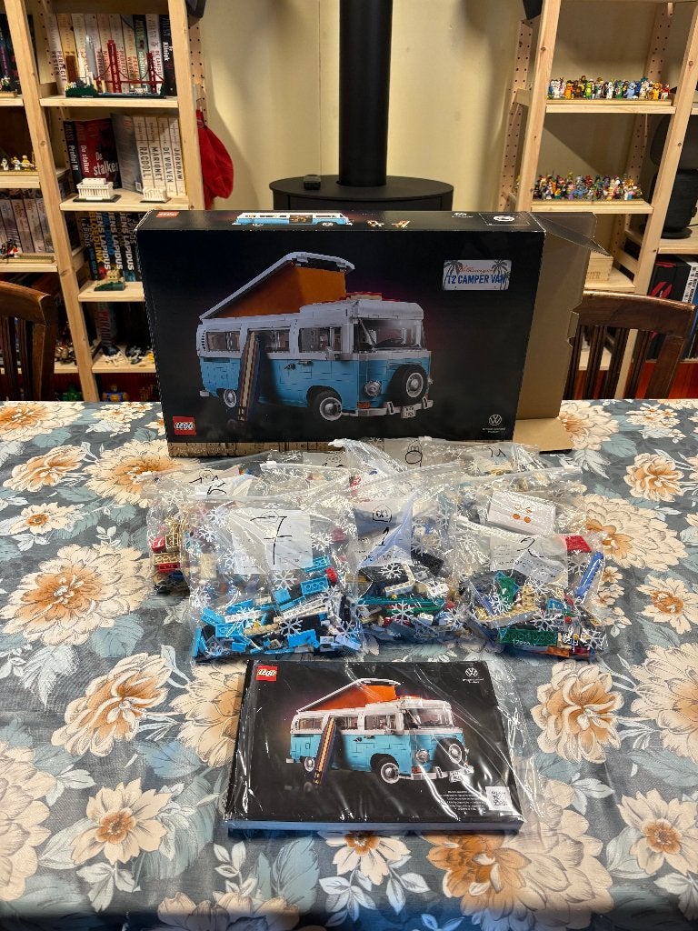 lego 10279 Volkswagen T2 Camper Van, Ophalen, Compleet, Lego, Zo goed als nieuw